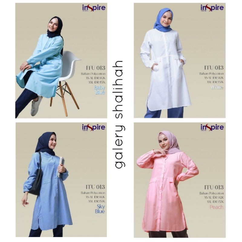 TUNIK ITU 013 by INSPIRE / ATASAN WANITA / FASHION MUSLIM