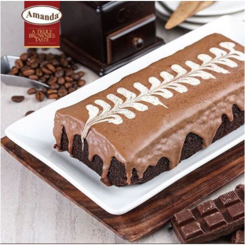 

BROWNIES AMANDA MEDAN CAPPUCINO MARBLE