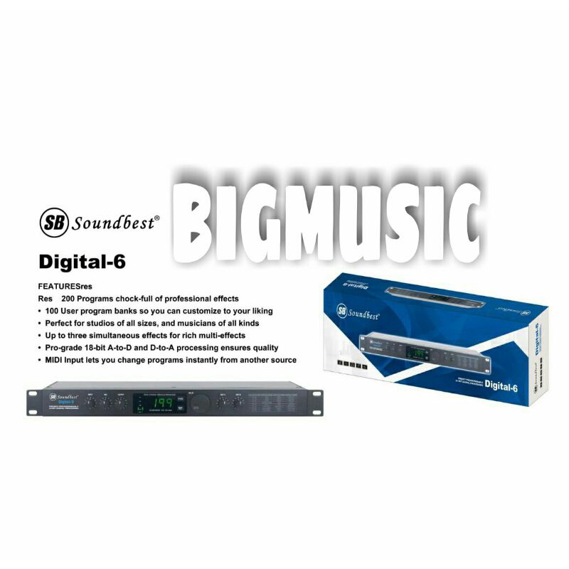 Effect Vokal Soundbest Digital 6 Original