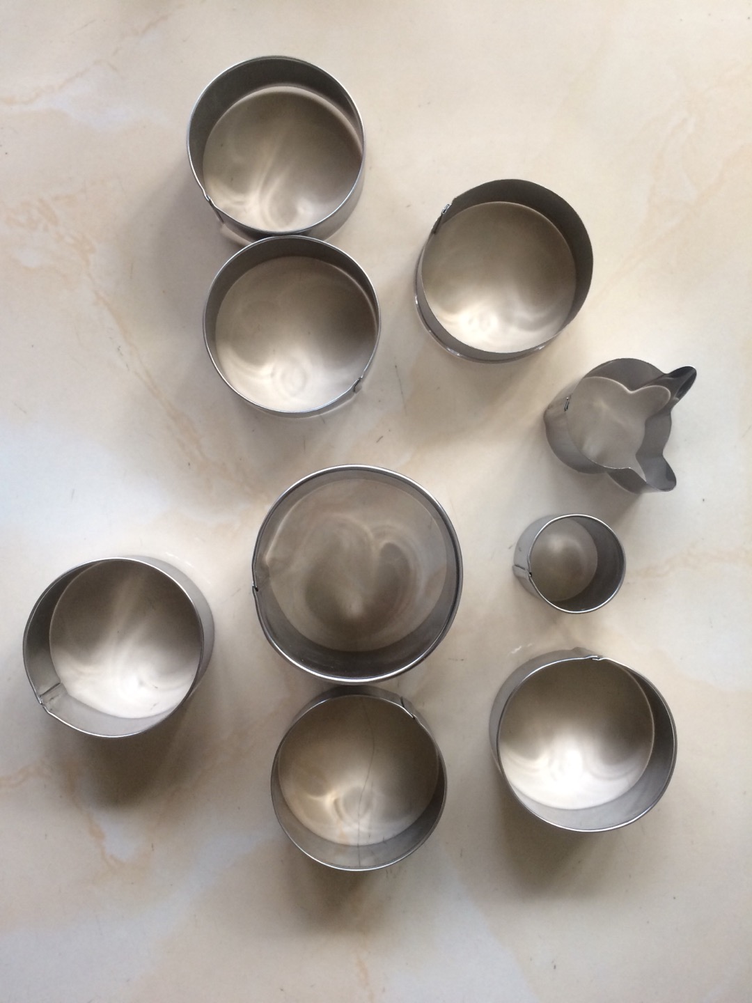 Cookies Cutter Bulat Uk 5-15 Tinggi 5cm