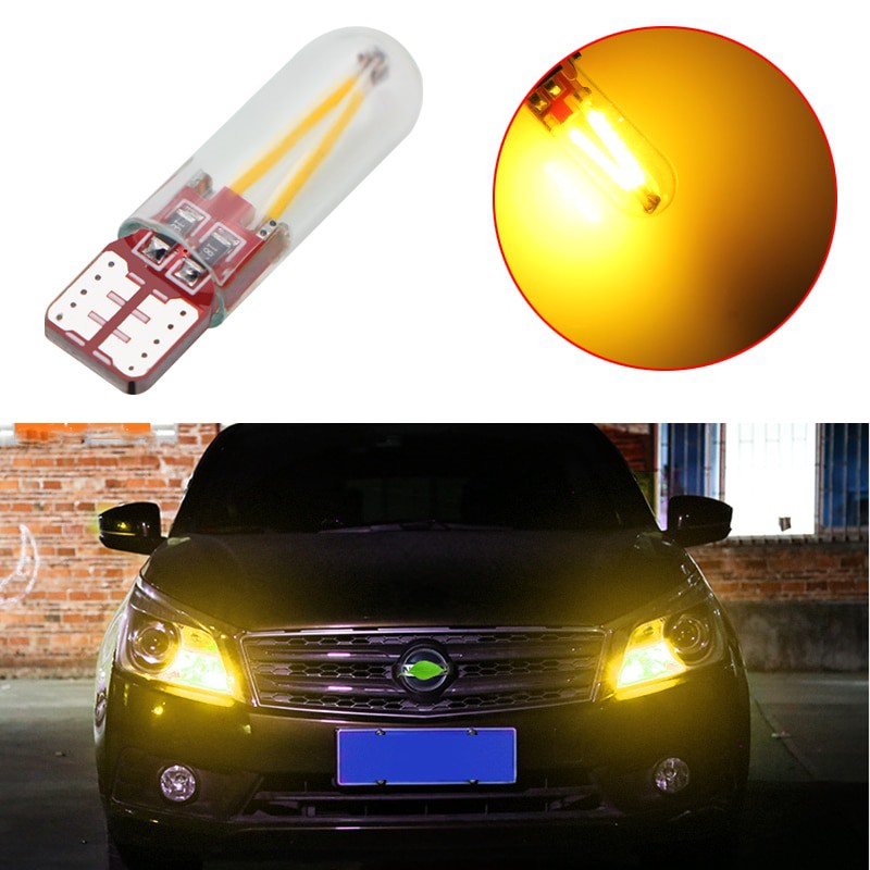 XIGYTE Lampu LED Mobil SMD T10 194 168 COB 12V - 7RRS2KYL Yellow