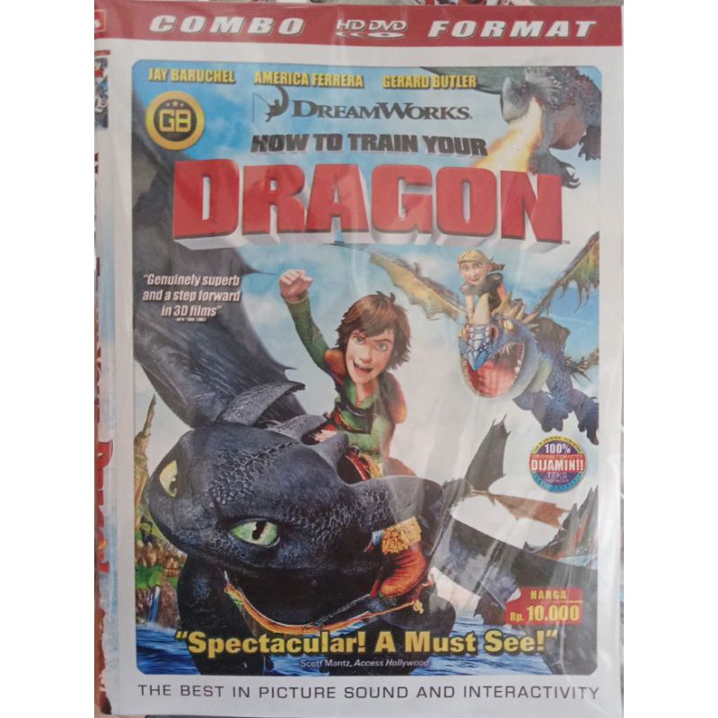 Kaset Film DVD animasi Dragon 1