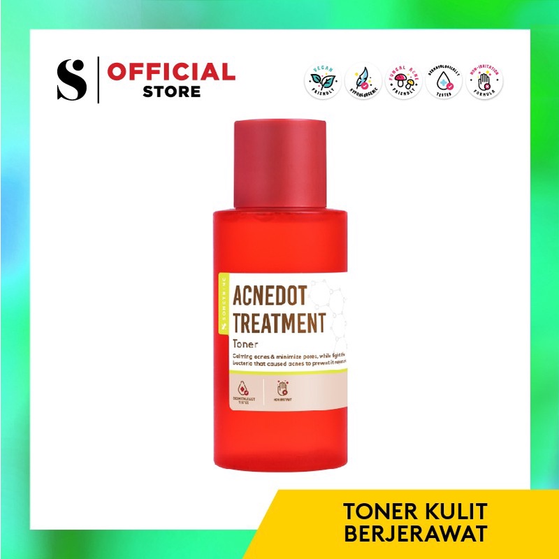 ✨ AKU MURAH ✨ SOMETHINC ACNEDOT Treatment Toner / Toner Jerawat BPOM