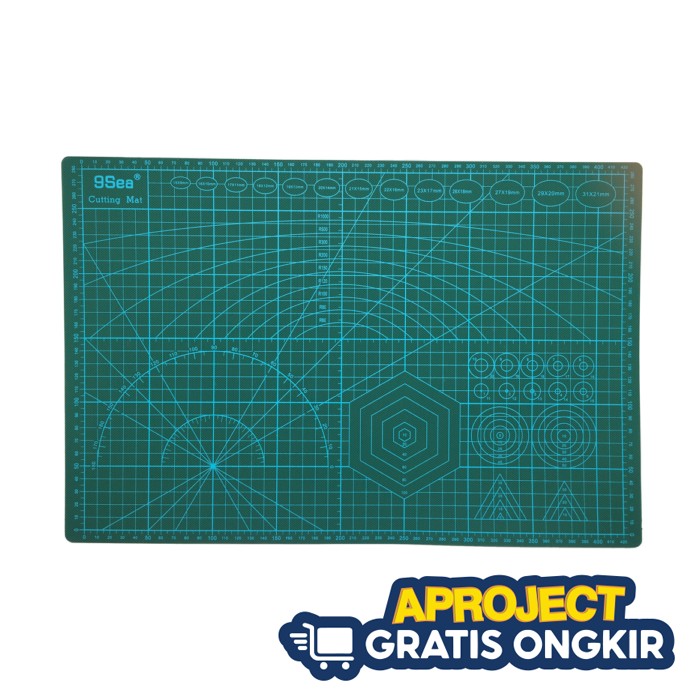 

9Sea Work Cutting Mat Pad A3 - Green