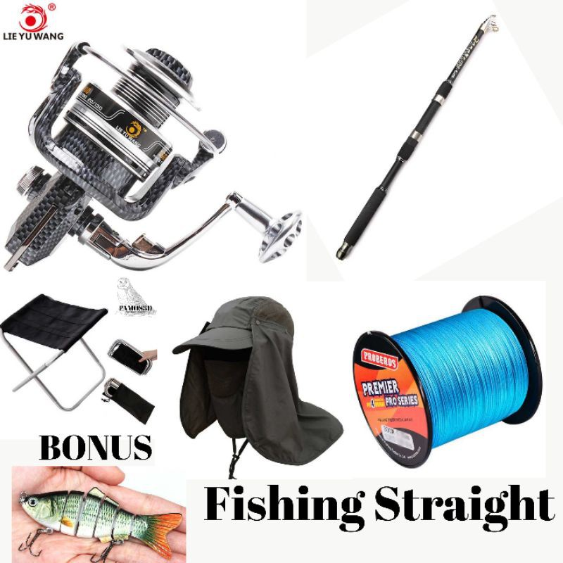 SIAP MANCING Perlengkapan Mancing Alat Pancing Lengkap Dilaut dan Pantai