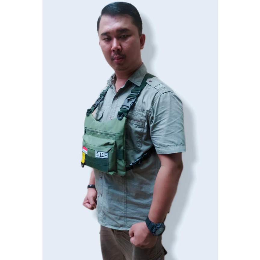 Tas Dada Original Army Tactical ChestBag ( HARGA GROSIR ) Tas Pria - Tas Wanita - Tas Army - Tas TNI - Tas Tentara - Tas Polisi - Tas Military - Tas Sepeda - Tas Motor - Rompi Pelindung Angin - Tas HP - Tas Slempang - Tas Slimbag - Tas Waistbag