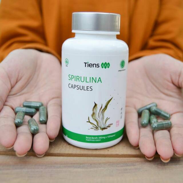 Masker Spirulina Asli Tiens