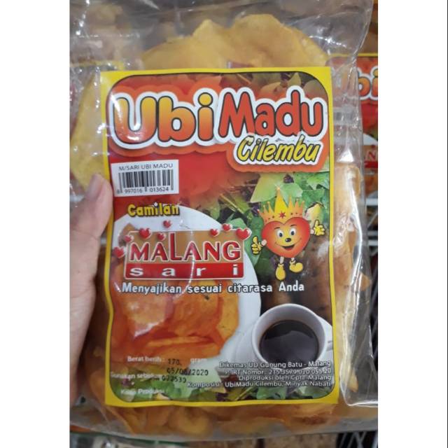 

Kripik Ubi Madu Cilembu