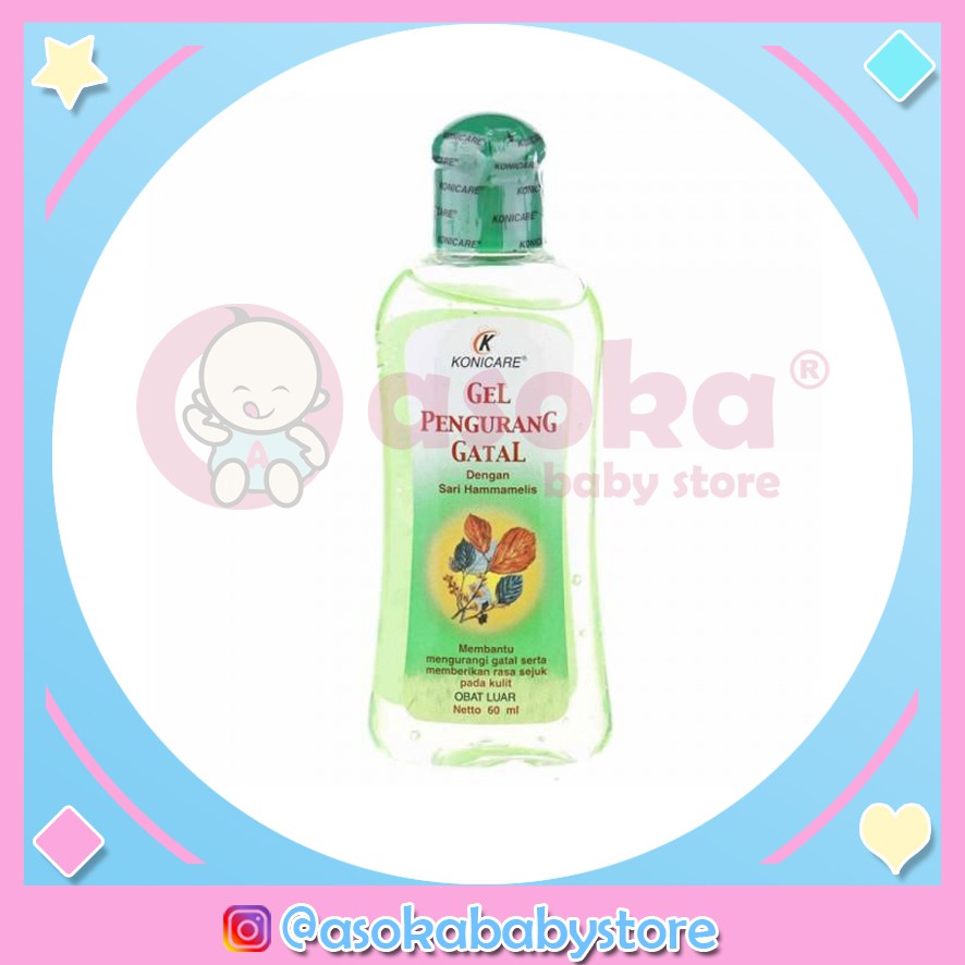 Konicare Gel Pengurang Gatal 60ml ASOKA