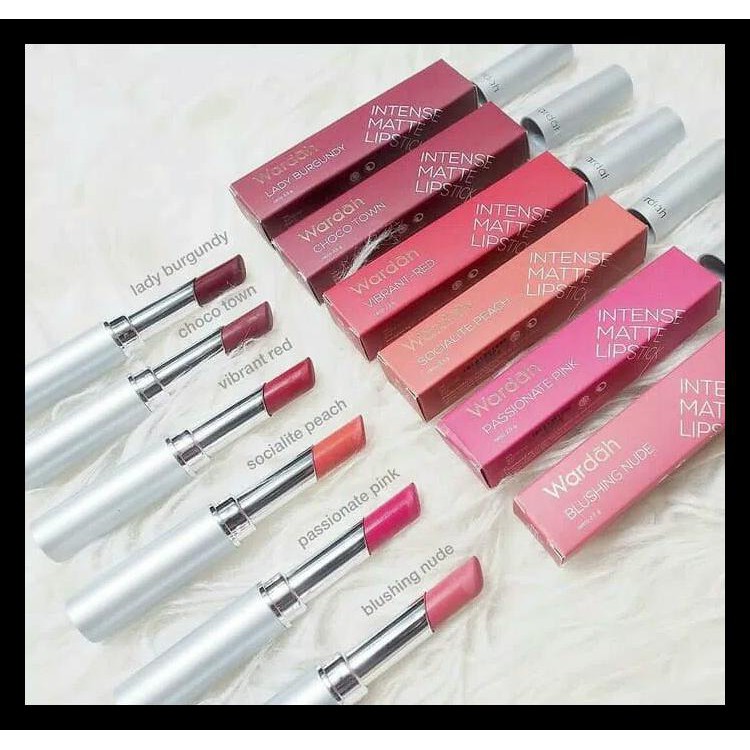 Recommended Wardah Intense Matte Lipstik Ori / Original Lipstik Intense Wardah Recommended]