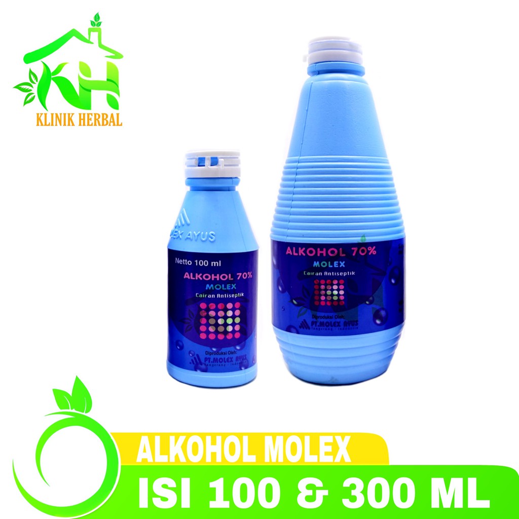 Alkohol 70% Molex - Alkohol Molek Ayus AntiSeptic