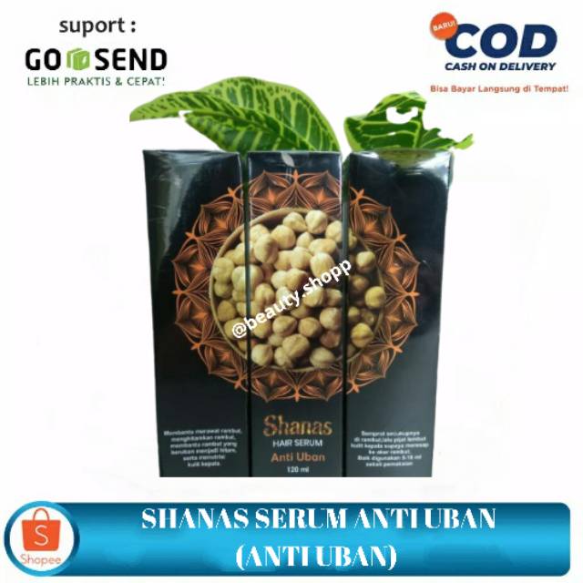 (BAYAR DITEMPAT) Serum Anti Uban / Shanas Hair Serum Nasa / Serum Nasa