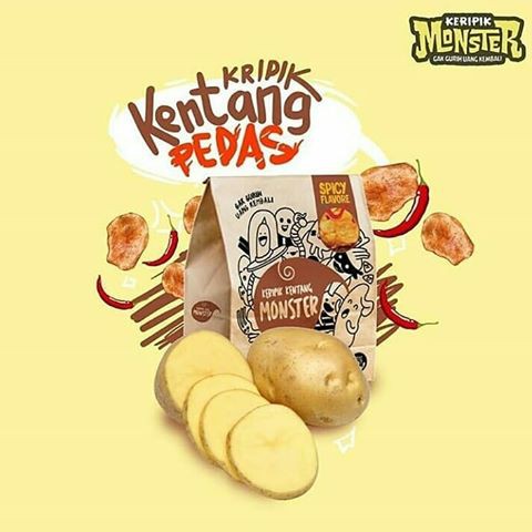 

KRIPIK KENTANG HOT MONSTER (Open Reseller)