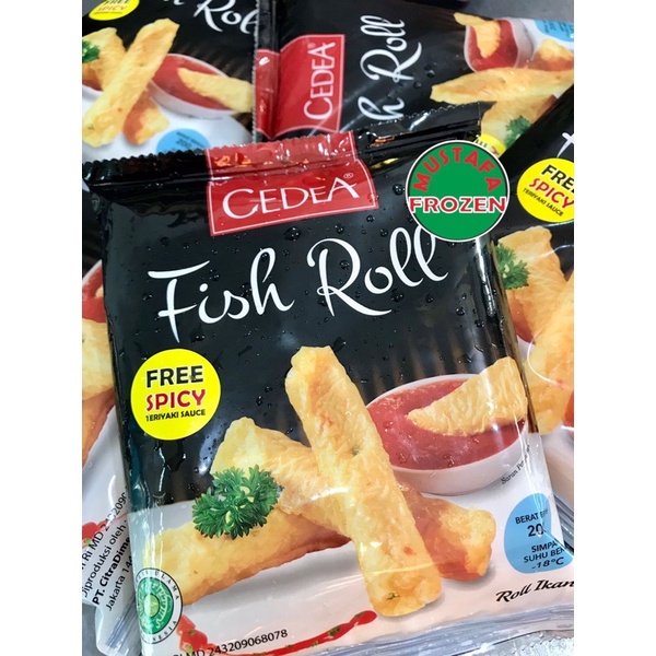 

Cedea Fishroll 200gr (free saos spicy teriyaki)