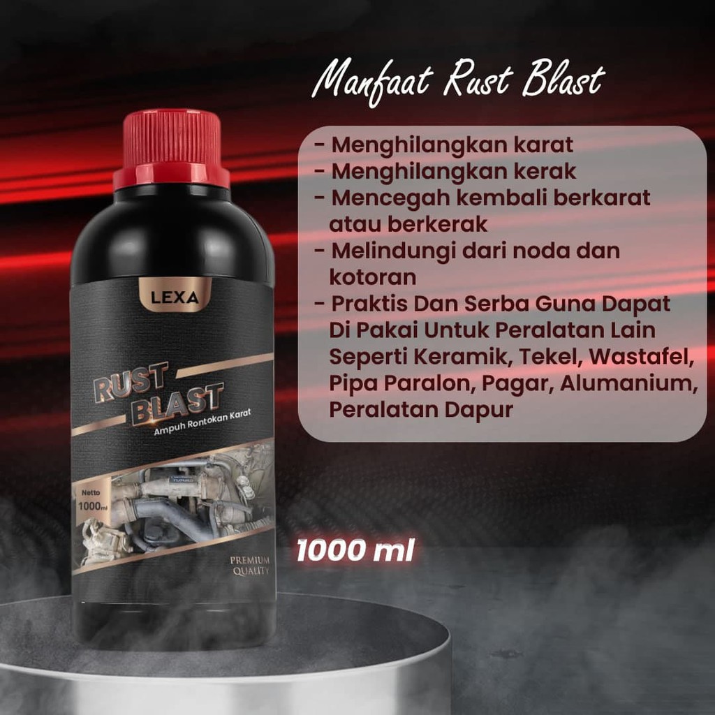 SKIKI91 - Rust Blast Penghilang Pembersih Karat Pembersih Karat Besi Stainteel Chrome Sepeda Motor