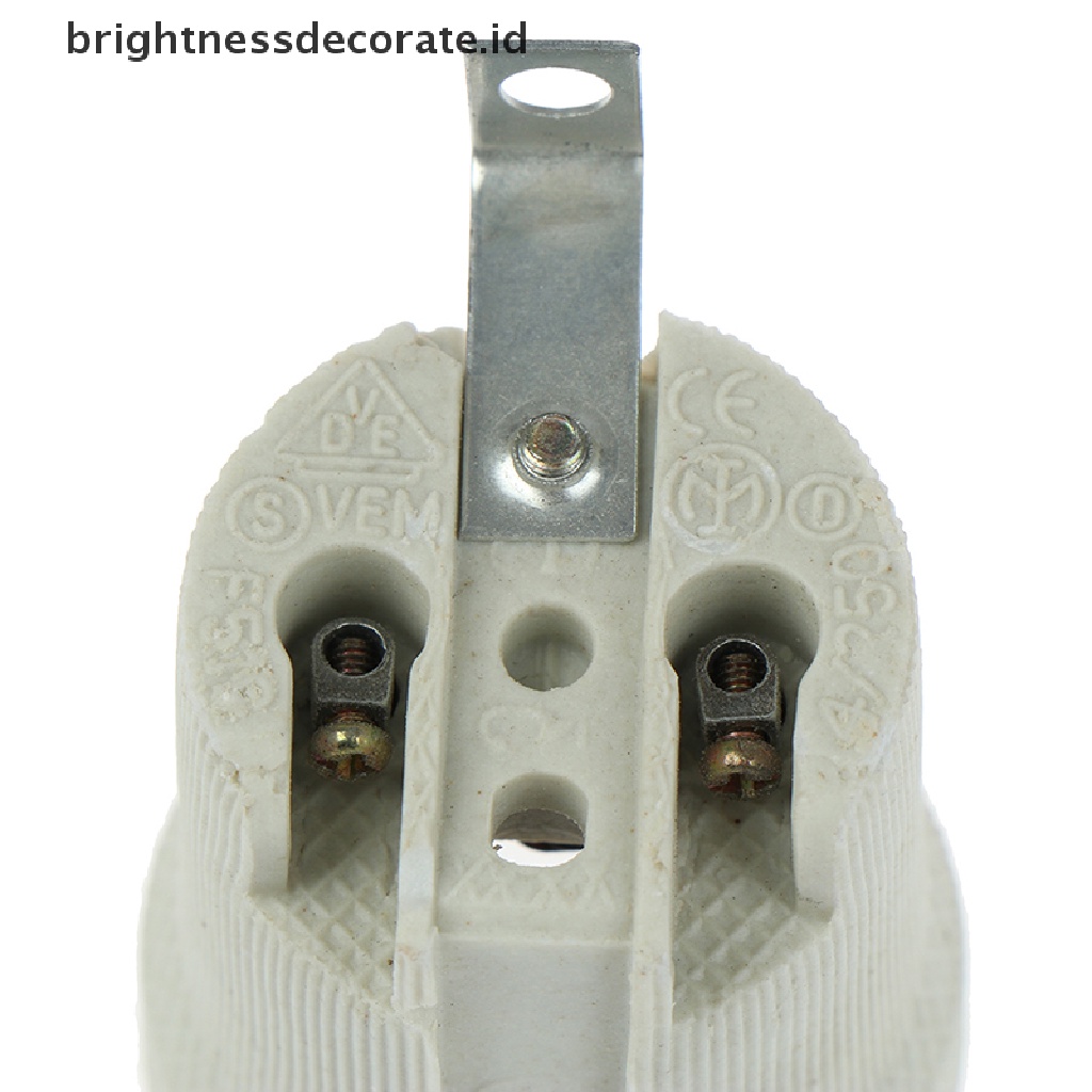 (Birth) Adaptor Fitting Bohlam Lampu E27 Bahan Keramik Tahan Panas