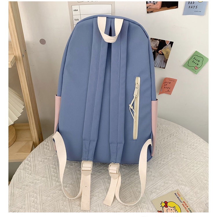 WYK94 Tas Ransel Wanita Pria SATURDAY Sekolah Kuliah Backpack School Impor TKM