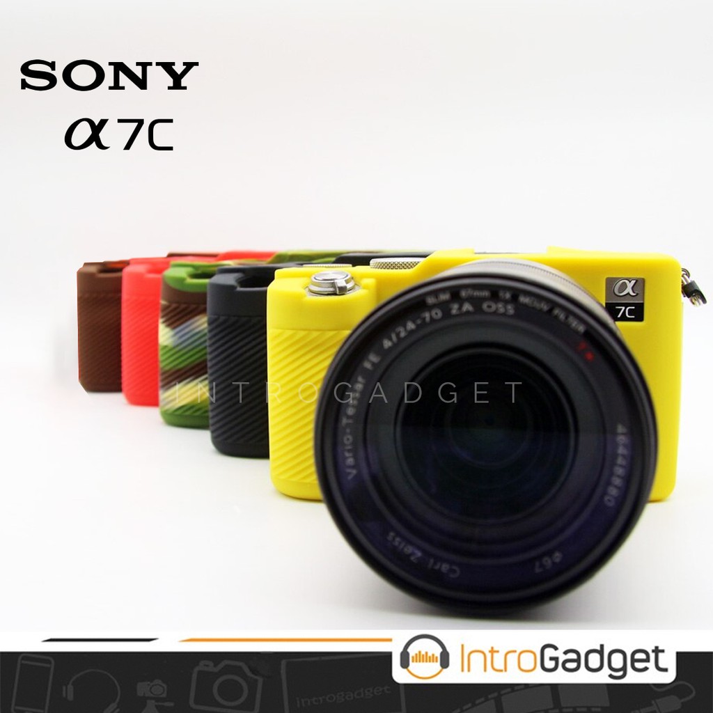 Silicone Case SONY A7C Karet Rubber Silikon Case