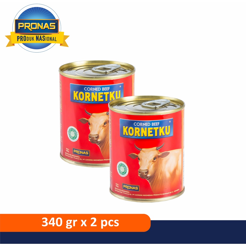 Pronas Kornetku Kornet Sapi 340 g bundling 2 pcs