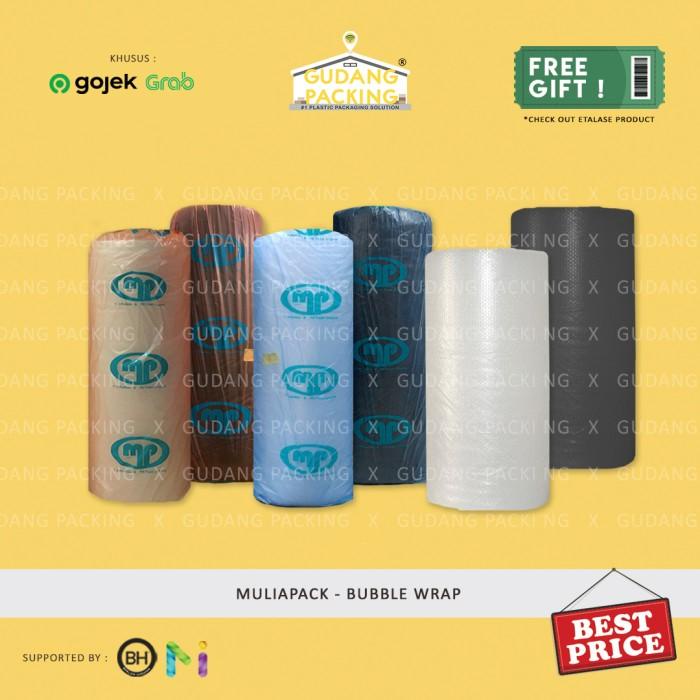 

Wraping (Gosend/Grab) Muliapack - Bubble Wrap Hitam/ Putih 125Cm X (50/ 100 M)