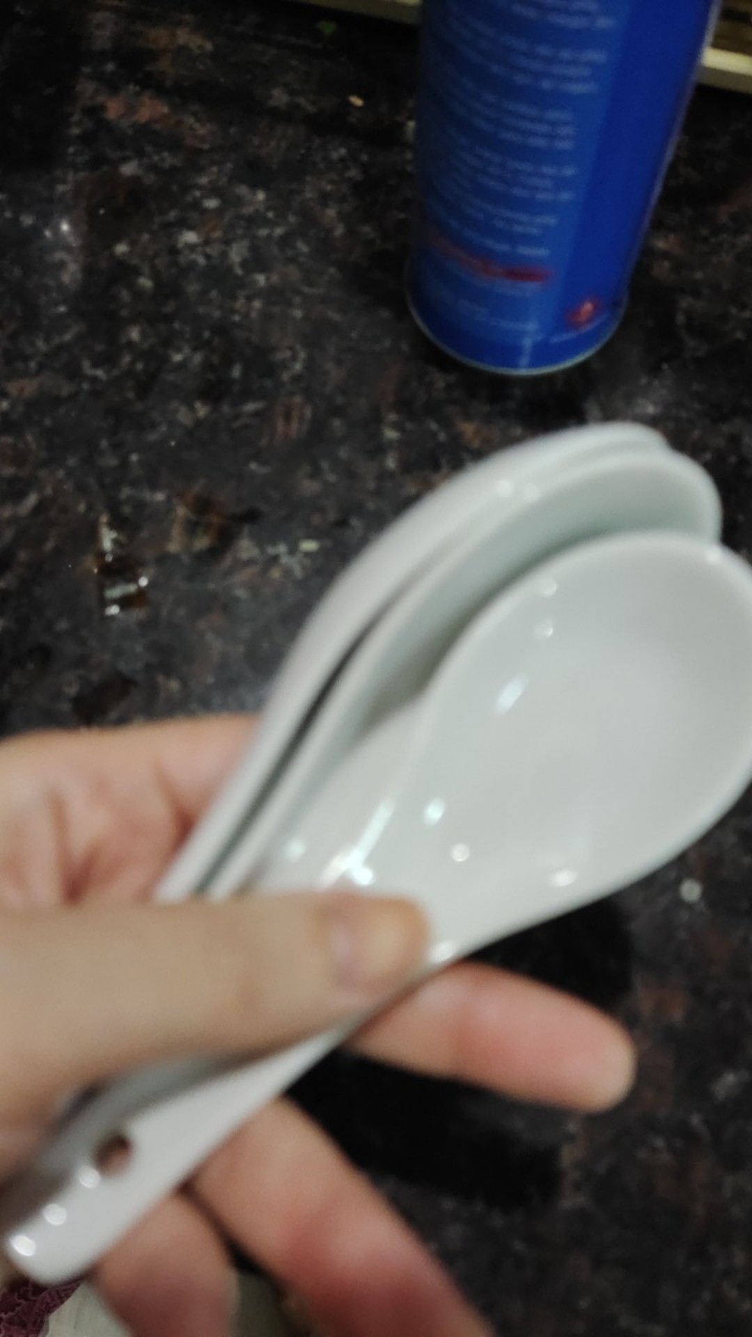 Sendok Bubur/sendok Bebek Keramik Polos ( 1 Pcs )