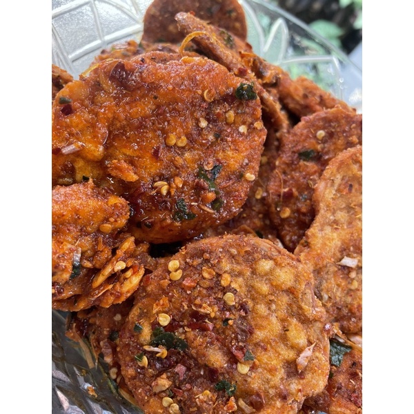

Tempe Krispy Bumbu Rempah / Tempe Goreng