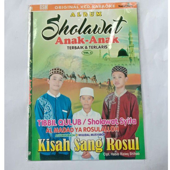 VCD Original Karaoke Sholawat anak anak vol.2