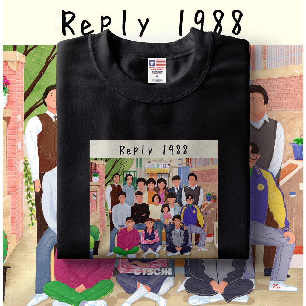 Kaos Film REPLY 1988 / BAJU OVERSIZE / KAOS DRAMA KOREA / K - DRAMA / DRAKOR / BAJU DRAMA KOREA