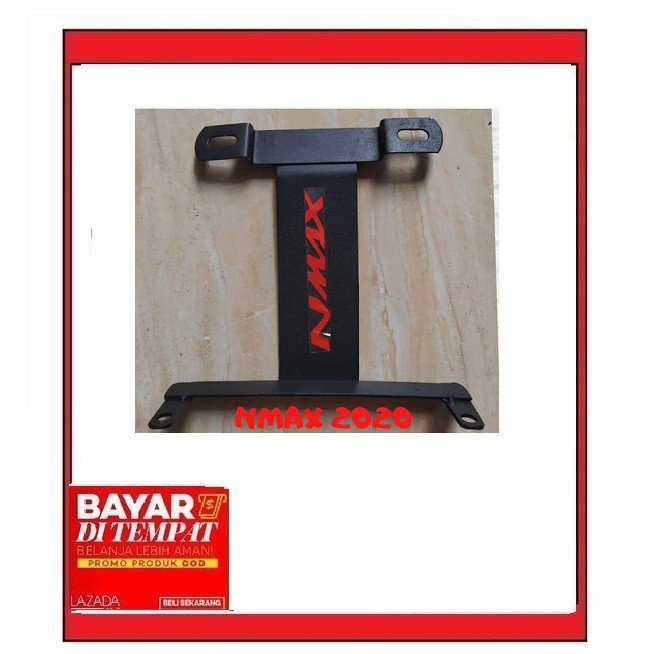 Dudukan plat nomor bracket NMAX / nomer NMAX dan dudukan lampu ORI new 2020 2021 2022 2023