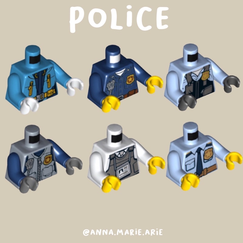 Lego Body Polisi