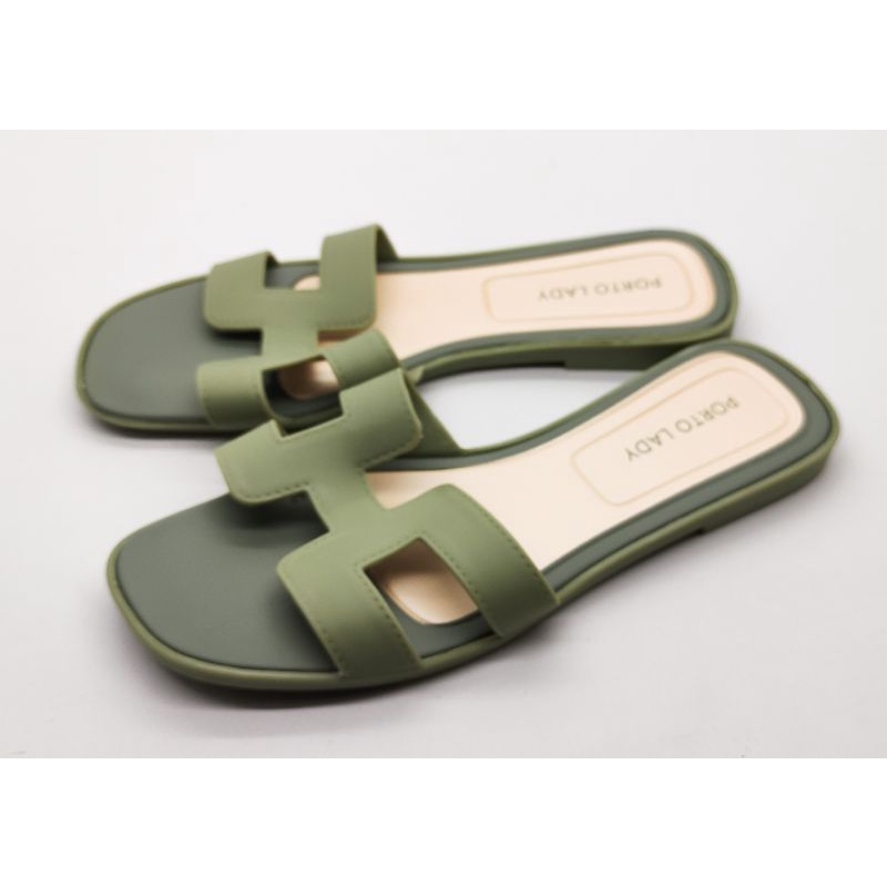 PORTO - SANDAL SELOP HERMES WANITA / SANDAL PORTO JELLY KARET / PORTO HERMES TERMURAH / SANDAL SELOP TERBARU /  SANDAL JELLY WANITA / SANDAL KARET / SANDAL CASUAL WANITA / SANDAL SLIP ON WANITA / SANDAL PORTO WANITA / SANDAL SELOP CANTIK