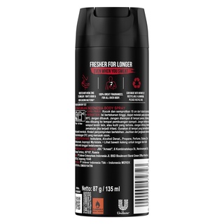 Jual Axe Deodorant Bodyspray Harumkan Indonesia 135Ml Twin Pack