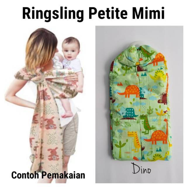 Gendongan Bayi Ring sling Petite Mimi