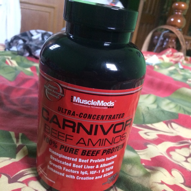MUSCLEMEDS CARNIVOR AMINO BEEF