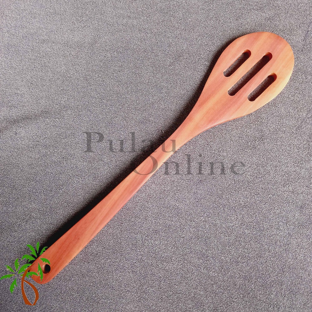 Spatula Kayu Sawo 30cm - Sodet Kayu  - Sutil Kayu Sawo