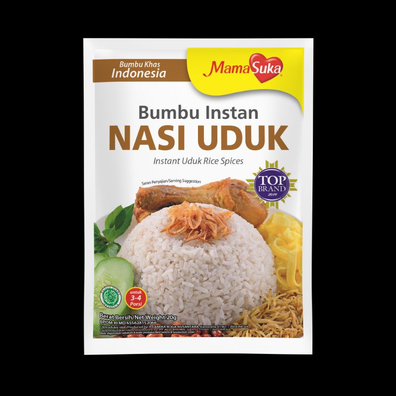 

Bumbu Nasi Uduk Mama Suka 20gr