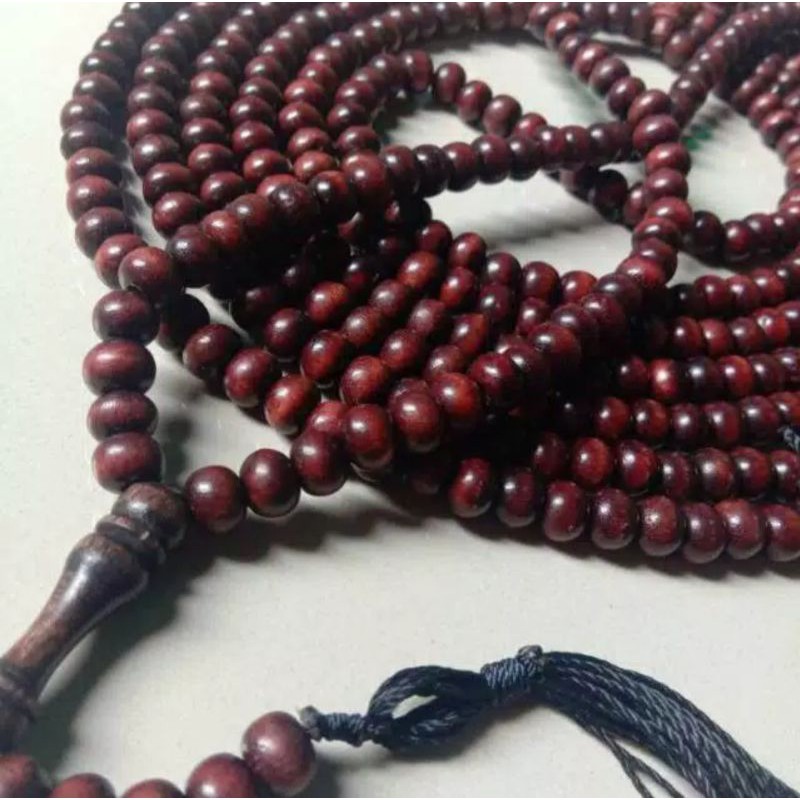 tasbih 1000 butir bahan kayu walikukun tasbih seribu butir tasbih 1000 biji