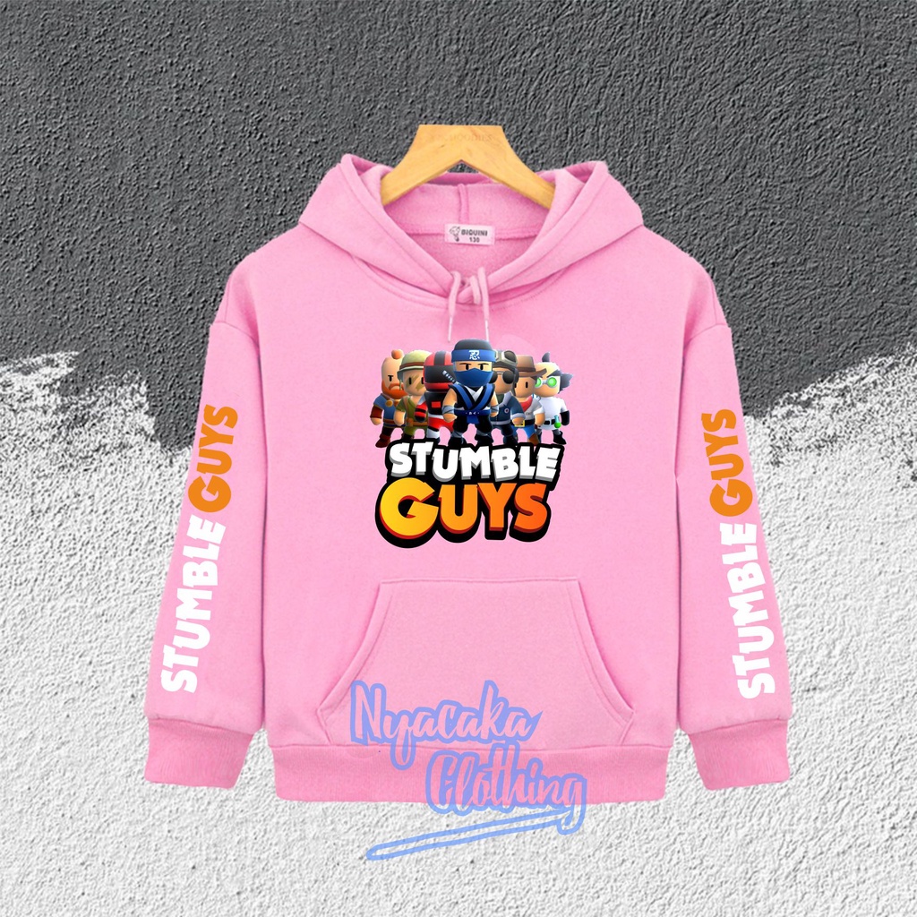 JAKET HOODIE ANAK GAME STUMBLE GUYS TERBARU