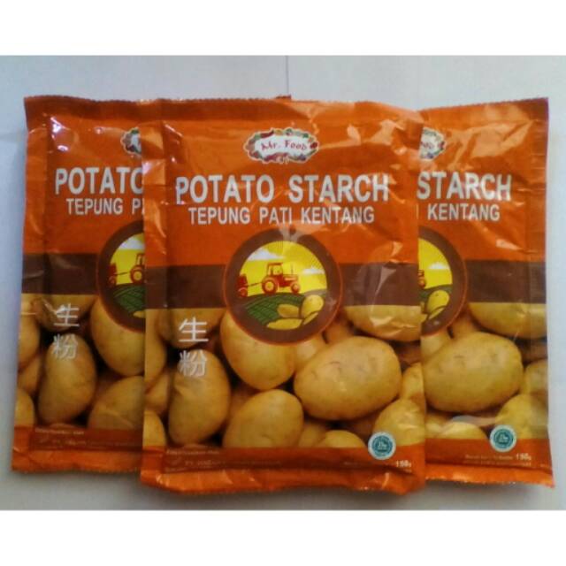 Tepung Pati Kentang Mr Food 150 Gram/ Potato Starch Food Grade
