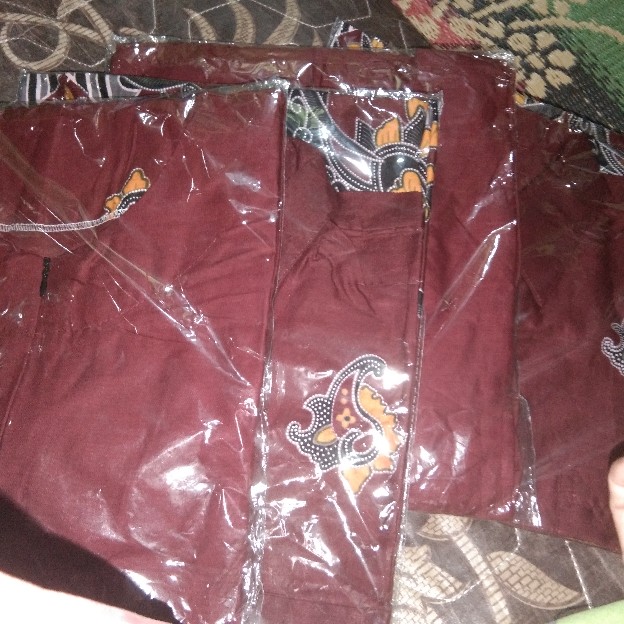 Maura Couple - Sania Ruffle Batik Couple Garansi Termurah