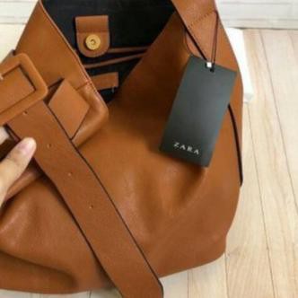➻ Tas Zara Hobo Tote Bag / Tote Bag Fashion Import ☂
