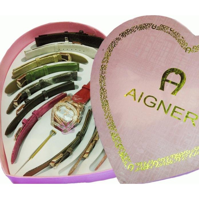 

Promo!! Aigner Love Box 15 Tali Pink