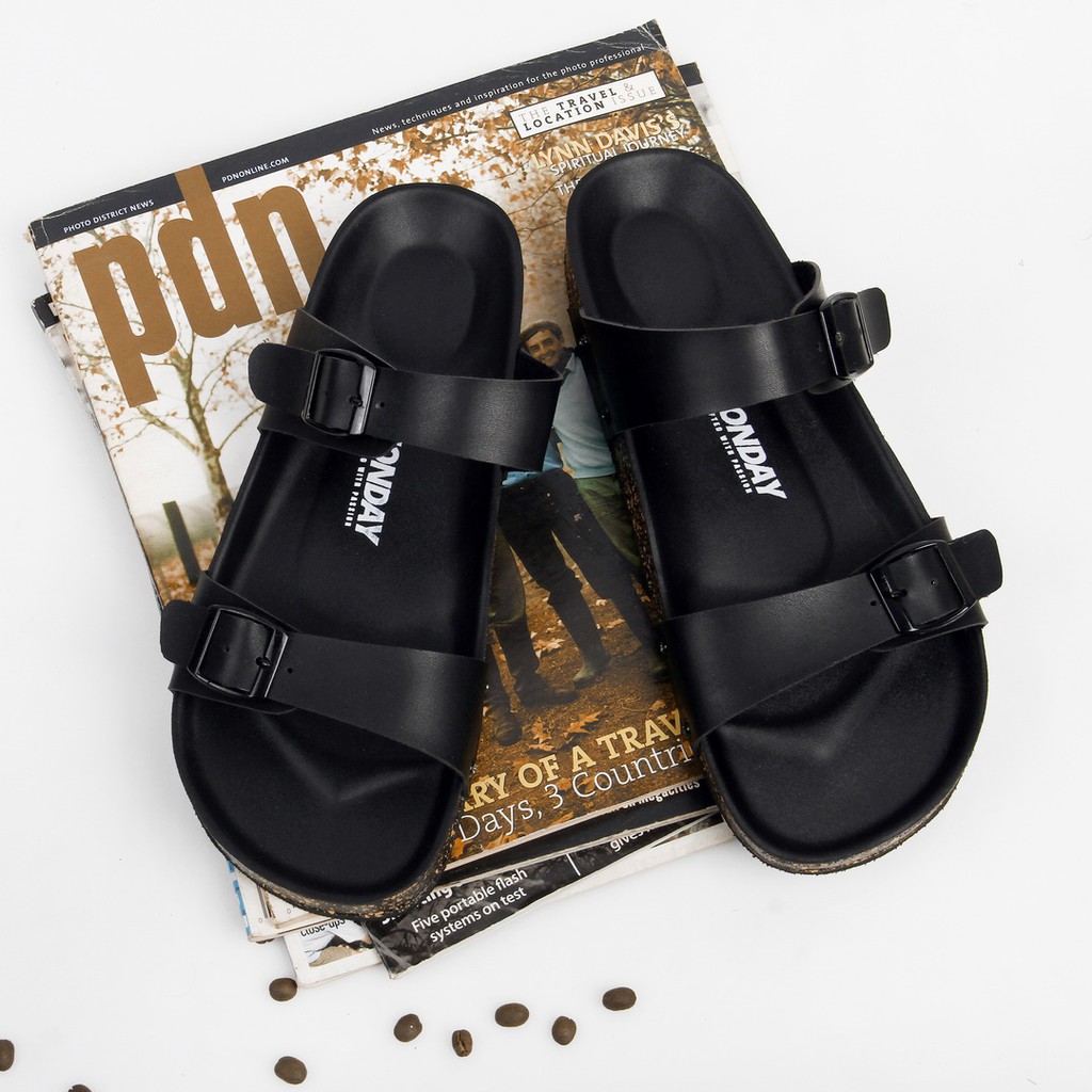 SILVA BLACK |ManNeedMe x Monday| Sandal Jepit Pria Casual ORIGINAL