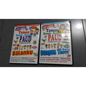 VCD Taman kanak2 anak 23lagu indonesia 2disc original