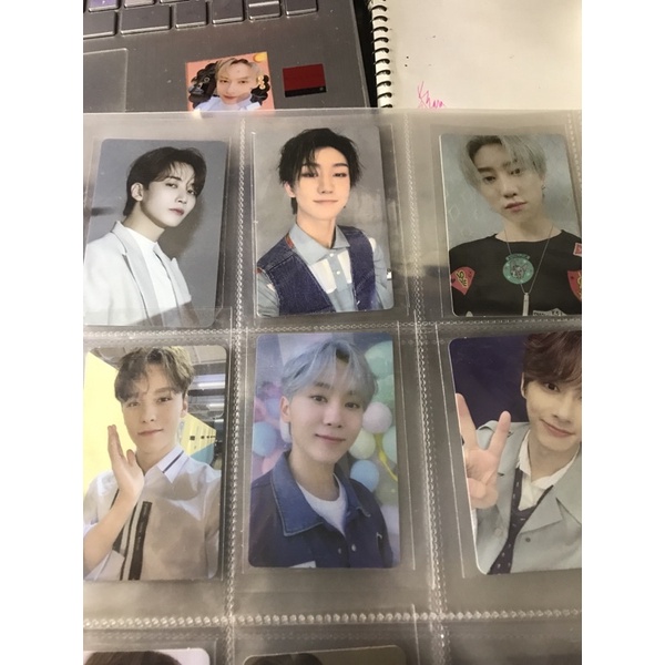 WTS PHOTOCARD SEVENTEEN VERNON JUN HENGGARAE, TC INCOMPLETE JEONGHAN, LUCKYDRAW SEUNGKWAN, THE8 AN O