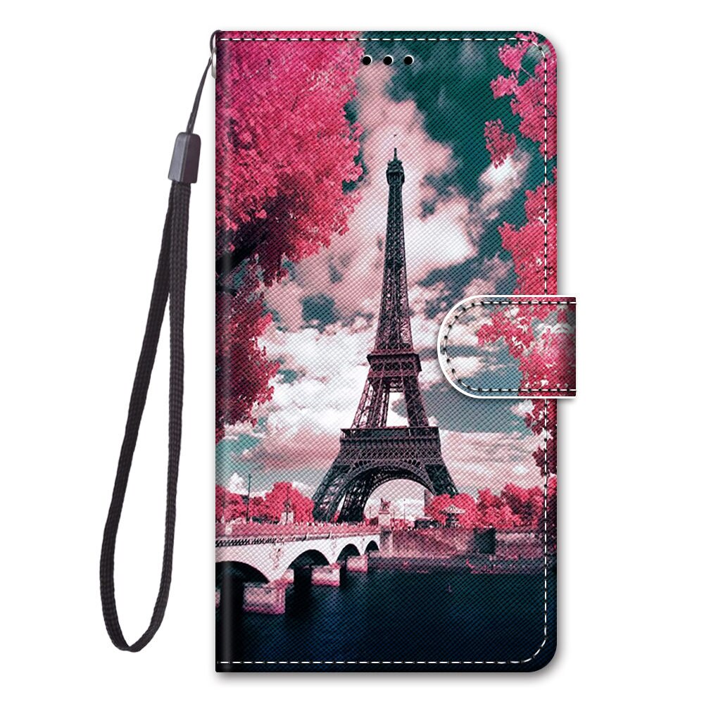 b for nokia 5 4 flip case painted leather card cute cover for nokia 1 4 cover wallet book style phon