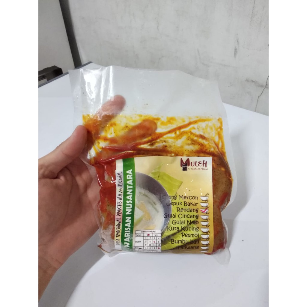 

Muleh RENDANG Vegetarian SIAP SAJI ISI 6PCS