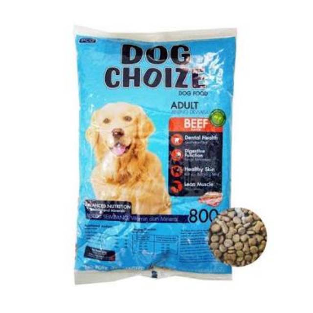 Dog Choize Makanan Anjing adult 800 gr dog food