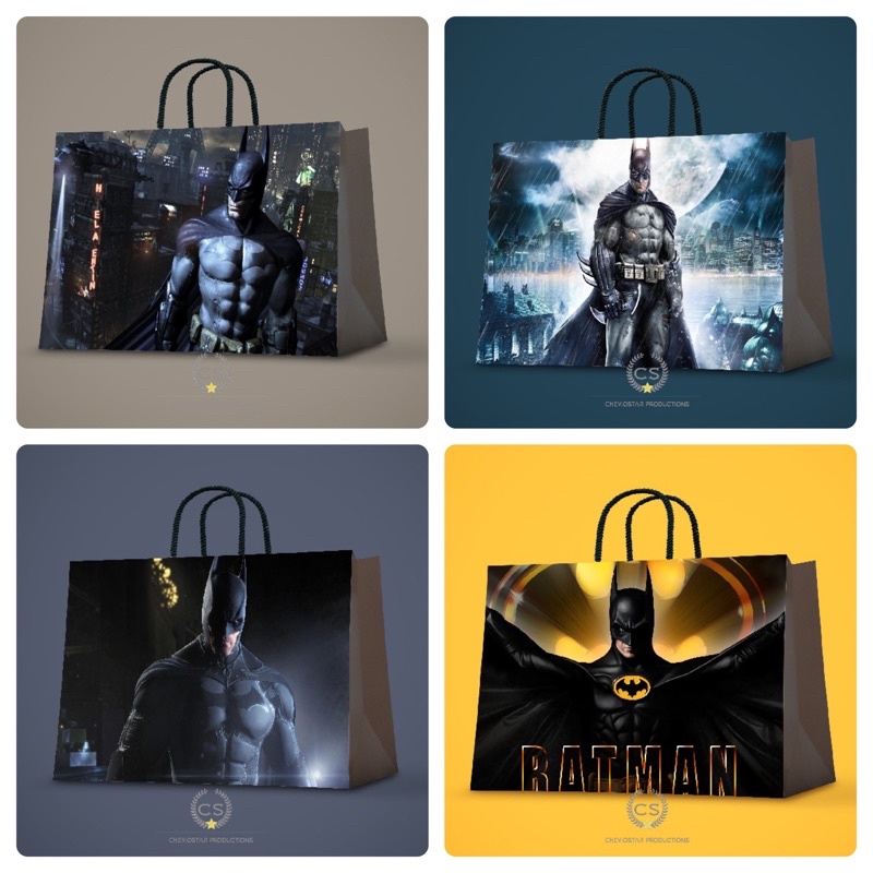 

paper bag batman/Paper bag kado/paper bag kertas kado/goodie bag/tas kado paper bag/paper bag kado ulang tahun/tas kertas/hampers birthday/souvenir ultah/paperbag custom/paper bag lucu/tas goodie bag