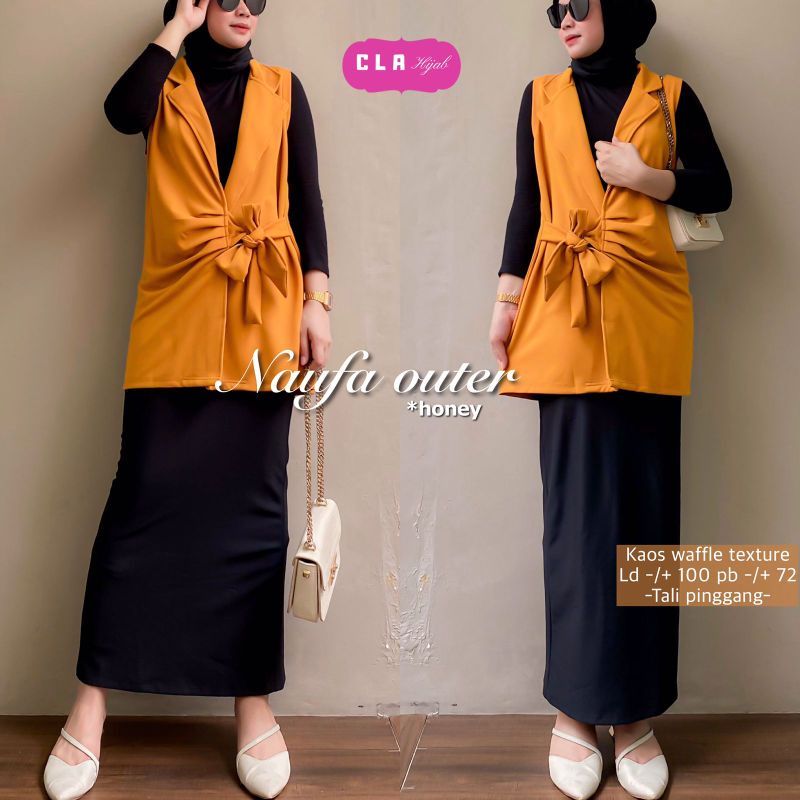 atasan wanita  nafa outer by cla hijab